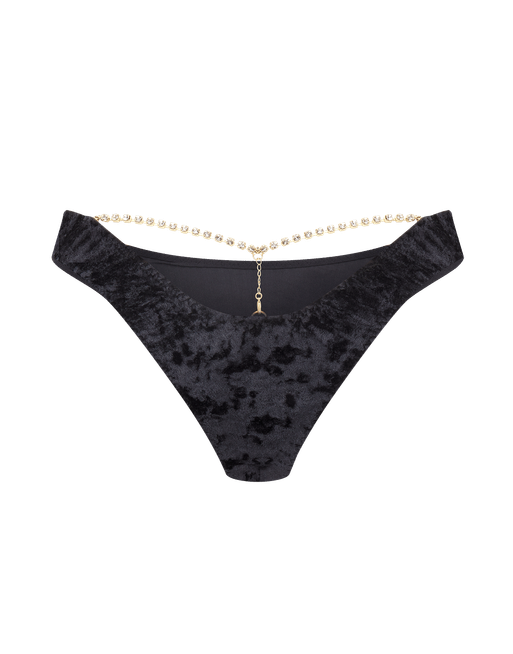 Slip Brésilien Agent Provocateur Calista – Rose/Argent – Taille 3 UK 10 – Neuf Avec étiquettes