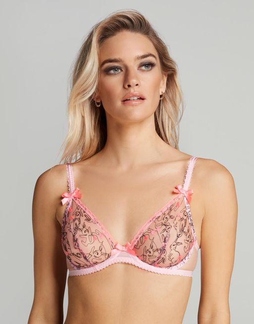 Bunnie Plunge Underwired Bra | By Agent Provocateur