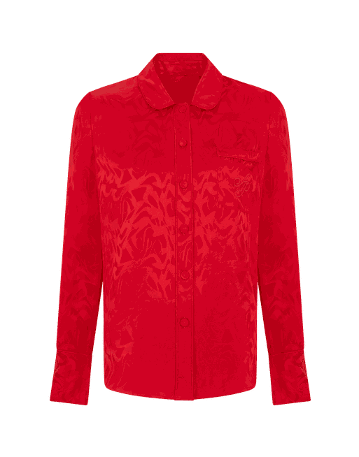 【AGENT PROVOCATEUR】kittie pyjama シャツ Kittie Pyjama Shirt in Leopard | By Agent Provocateur
