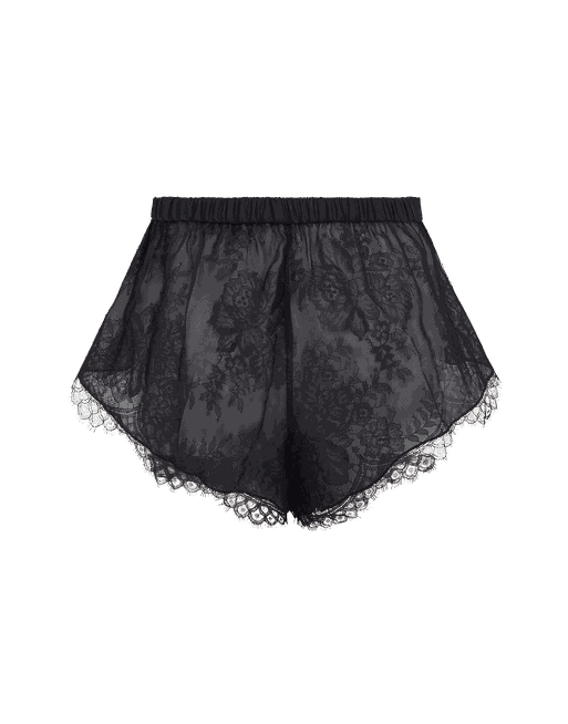 Lace hotsell shorts black