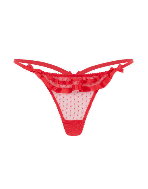 Ellora Thong in Red  By Agent Provocateur