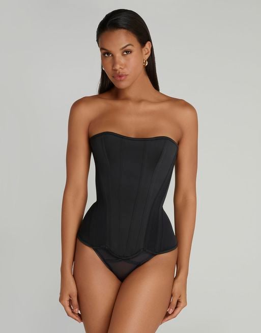Scarlie Corset in Black  By Agent Provocateur New In