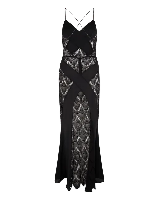 Emie Long Slip in Black | By Agent Provocateur All Nightwear