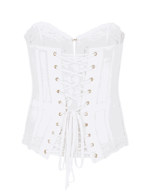 Darciee Corset in White  By Agent Provocateur New In