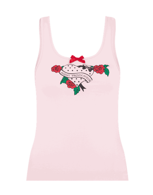 Pyjama vest tops outlet