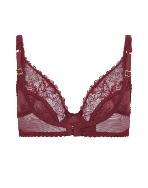 Agent Provocateur Talia High Neck Underwired Bra Red