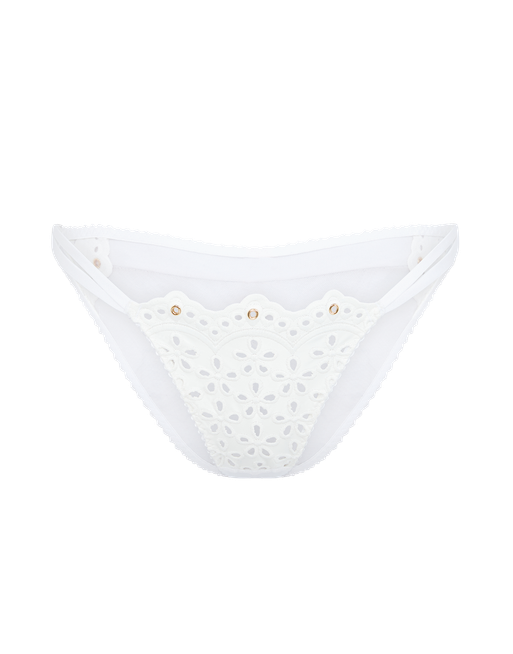Carline Short Slip in Green/Fuchsia | By Agent Provocateur Outlet