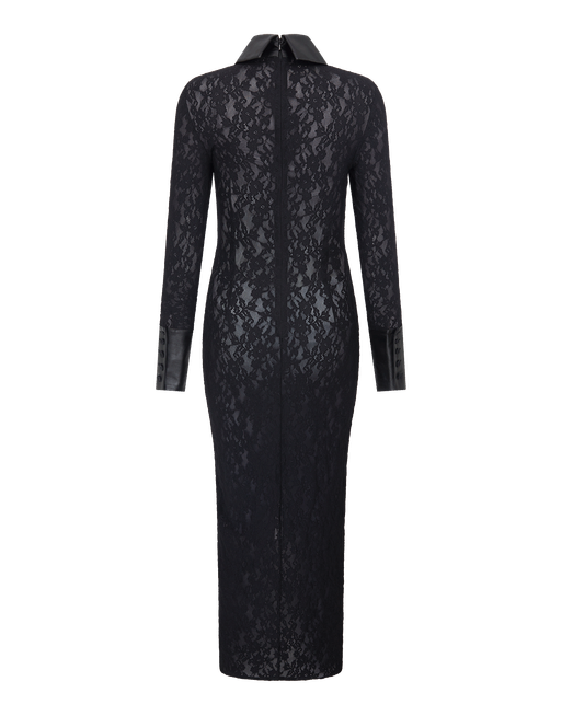 agent provocateur black lace dress Violit Midi in Slip dress