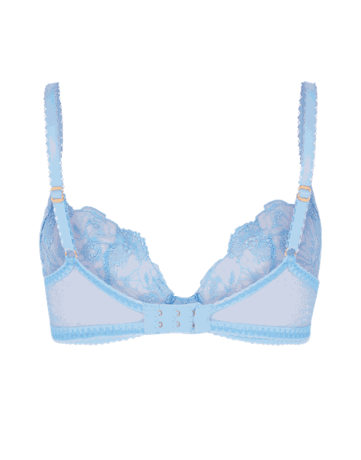 【AGENT PROVOCATEUR】アンダーワイヤーブラ メタリック AGENT PROVOCATEUR レース アンダーワイヤーブラ クリスタル付き