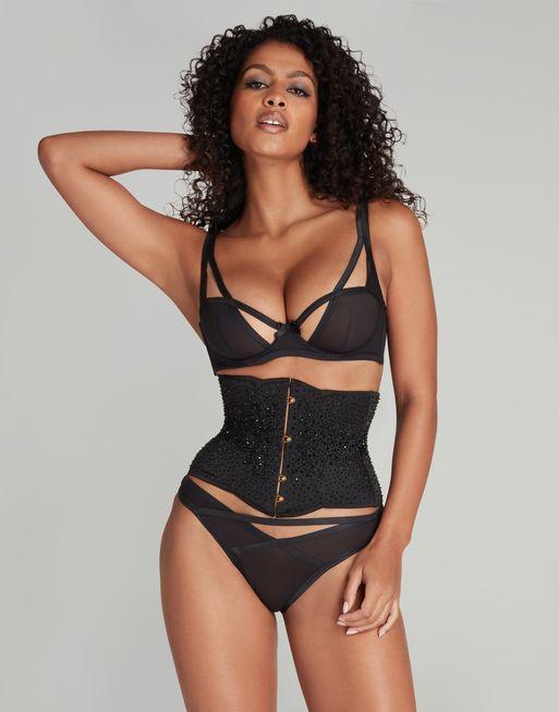 Yolanna Waspie in Black | By Agent Provocateur