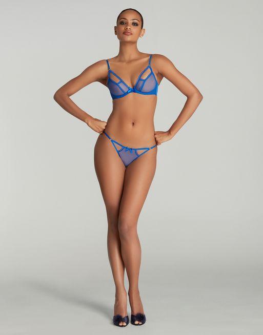 Fia Full Brief in Blue | By Agent Provocateur