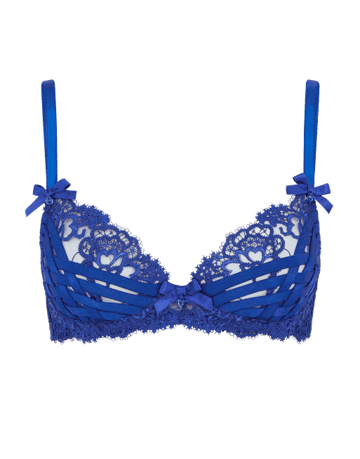 Agent Provocateur ランジェリー　新品タグ付き Jayce Plunge Underwired Bra in Purple | By Agent Provocateur