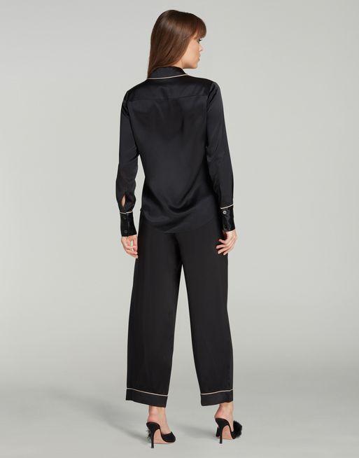 Agent provocateur silk pajamas top