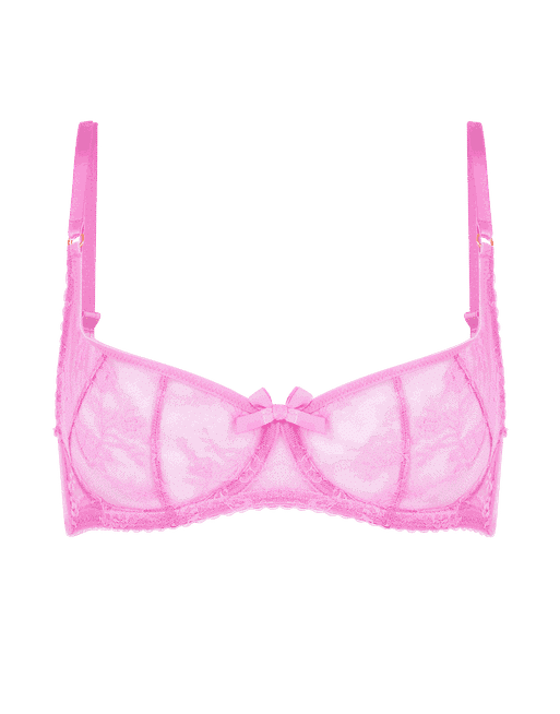 Sachaa Balconette Underwired Bra in Pink