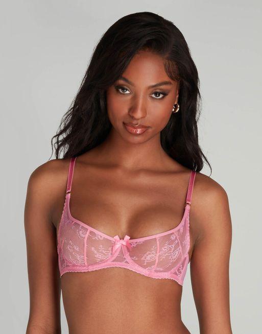 Sachaa Balconette Underwired Bra in Pink