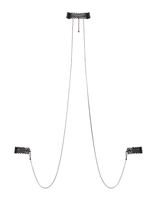 Mishka Choker And Cuff Set in Gunmetal/Montana | By Agent