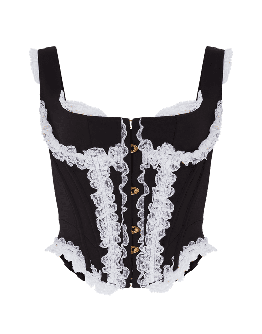 Agent provocateur トップス Agent Provocateur RACY ビキニトップ - Black & White | FWRD