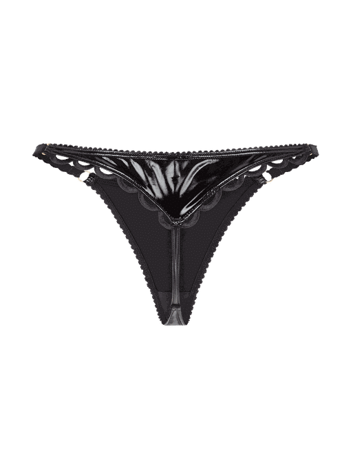 Zarya Thong in Black  By Agent Provocateur Outlet