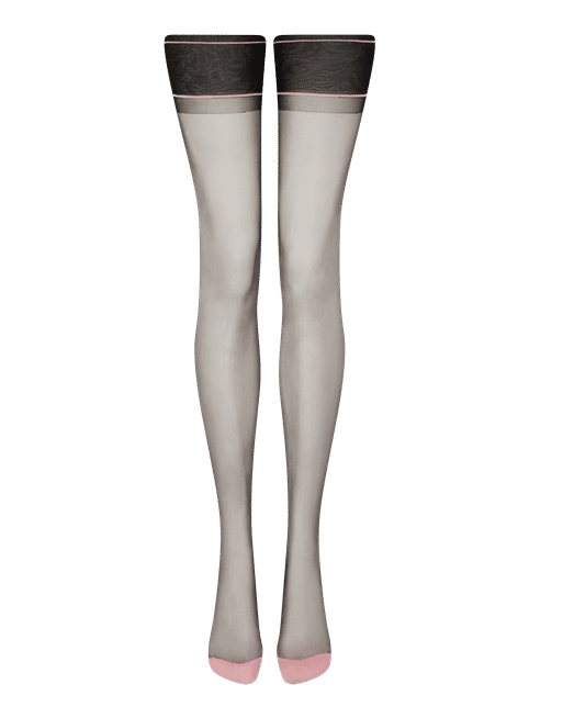 【AGENT PROVOCATEUR】amber stockings Amber Stockings in Black | Agent Provocateur