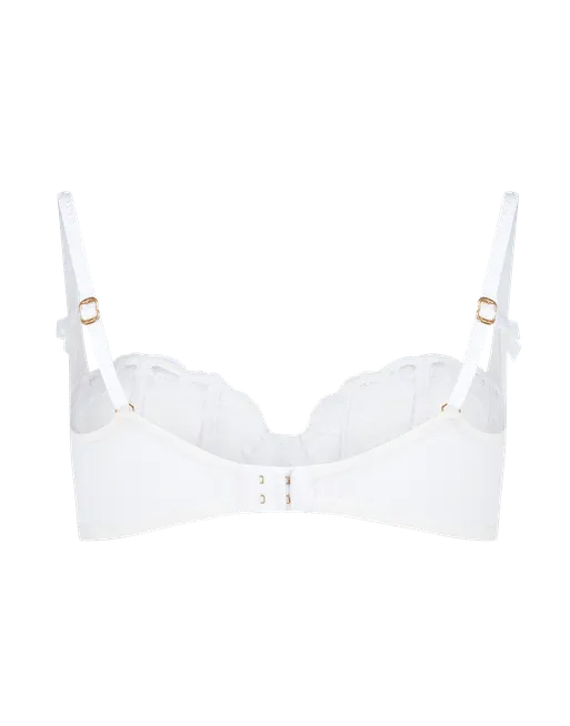 Marlon Lace Underwired Bra — Style BR426, White, 38D (UK Sizing)