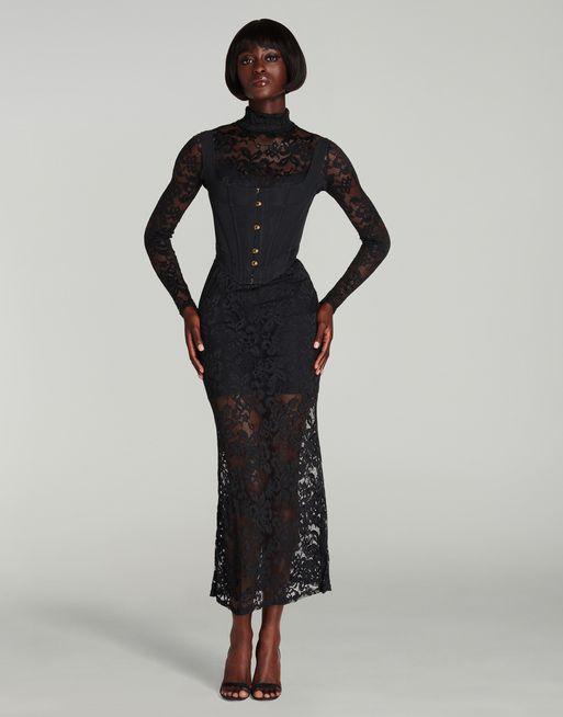 agent provocateur lace dress Agent Provocateur Helenia Maxi Dress Black Size 12