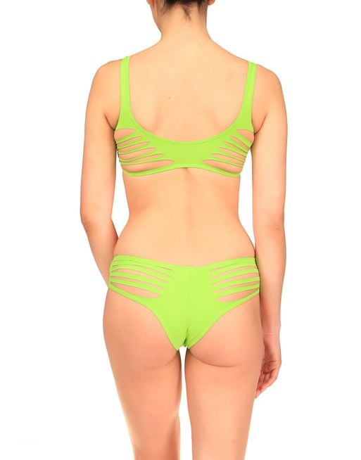 Dakotta Bikini Bra in Green