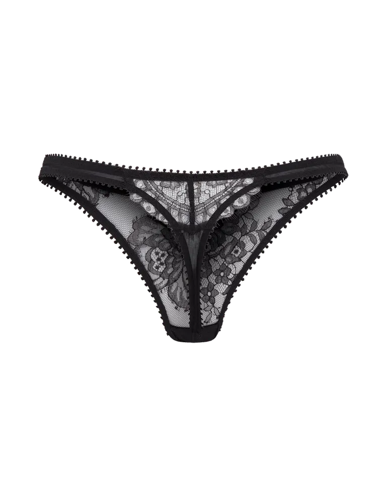 Kiya Thong in Black | By Agent Provocateur New In